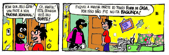 Uma tira do Ota